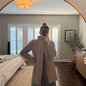 J. Crew Tan Pea Coat